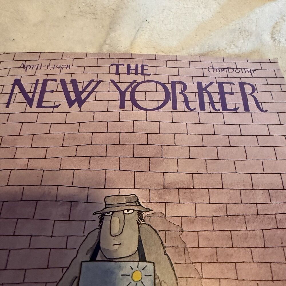 The New Yorker Full Magazine April 3rd 1978 Vintage - Picture 3 of 6